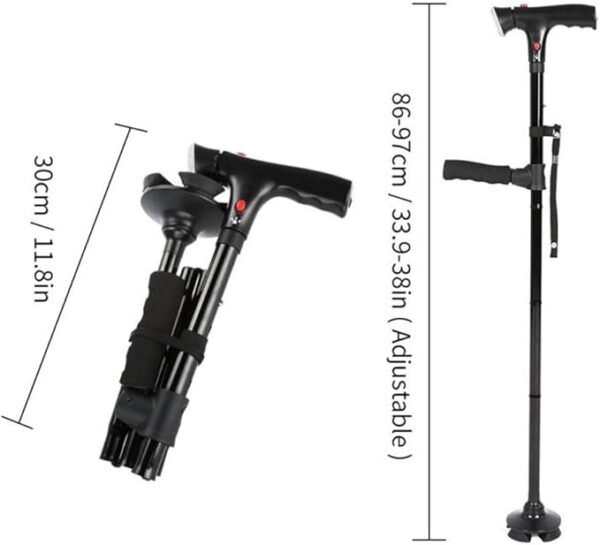 ⁦عصا مشي Magic cane with Offset Handle⁩ - الصورة ⁦4⁩