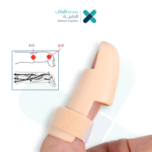 Mallet Finger & Finger Split جبيرة أصبع